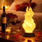 Flame Twist Ambient Table Lamp