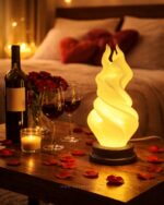Flame Twist Ambient Table Lamp