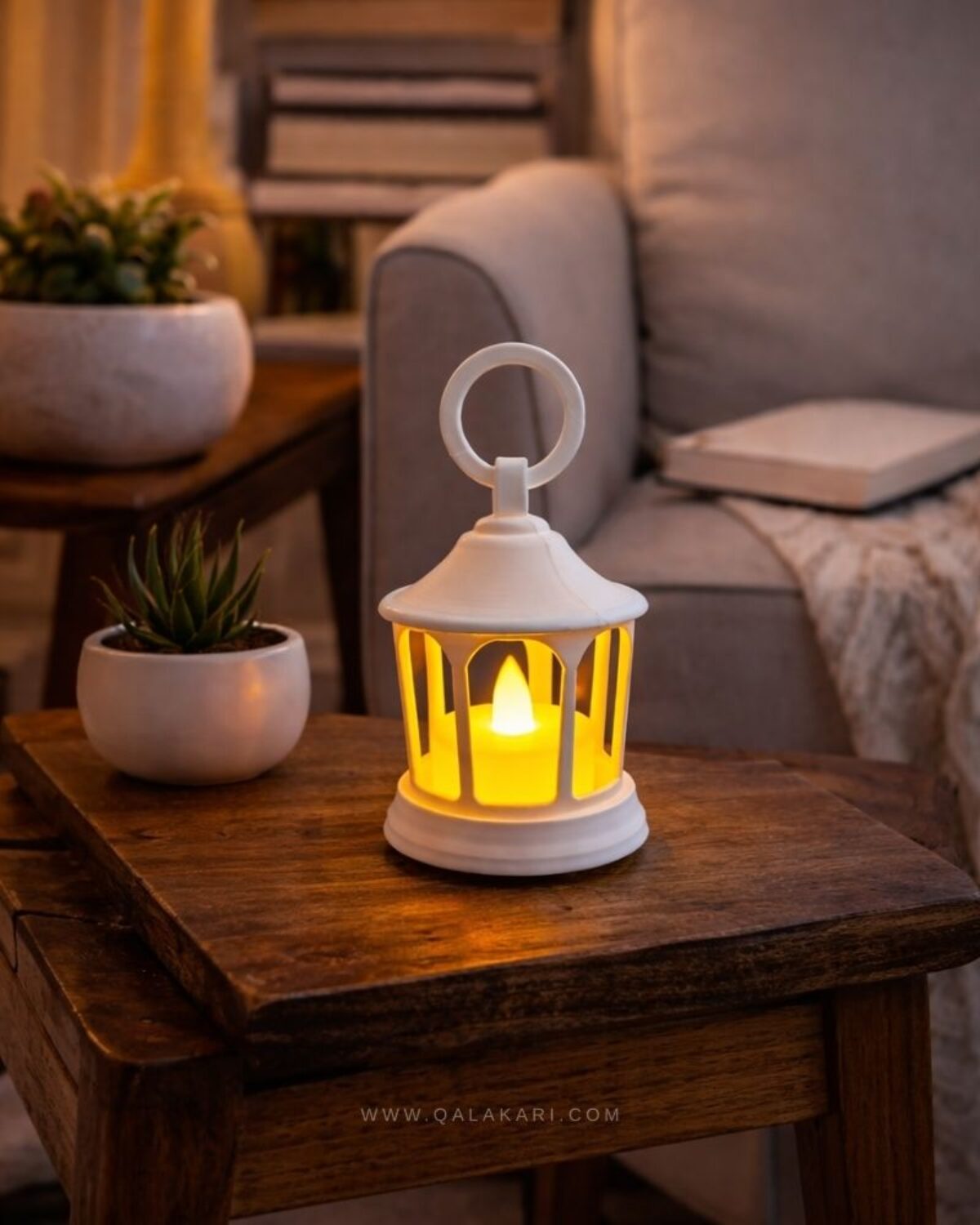Mini Hanging Lantern LED Tealight (Pack of 4) - Qalakari