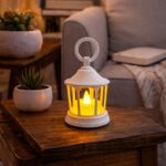 Flameless LED Hanging Lanterns – Pack of 4