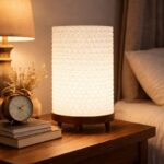 Honeycomb LED Table Lamp with USB Power