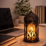 Moroccan Style LED Tealight Lantern (2)