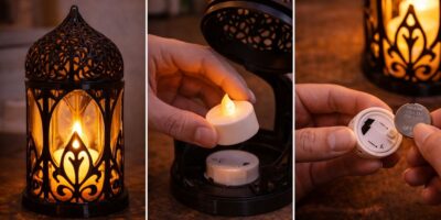 Replace Tealight battery