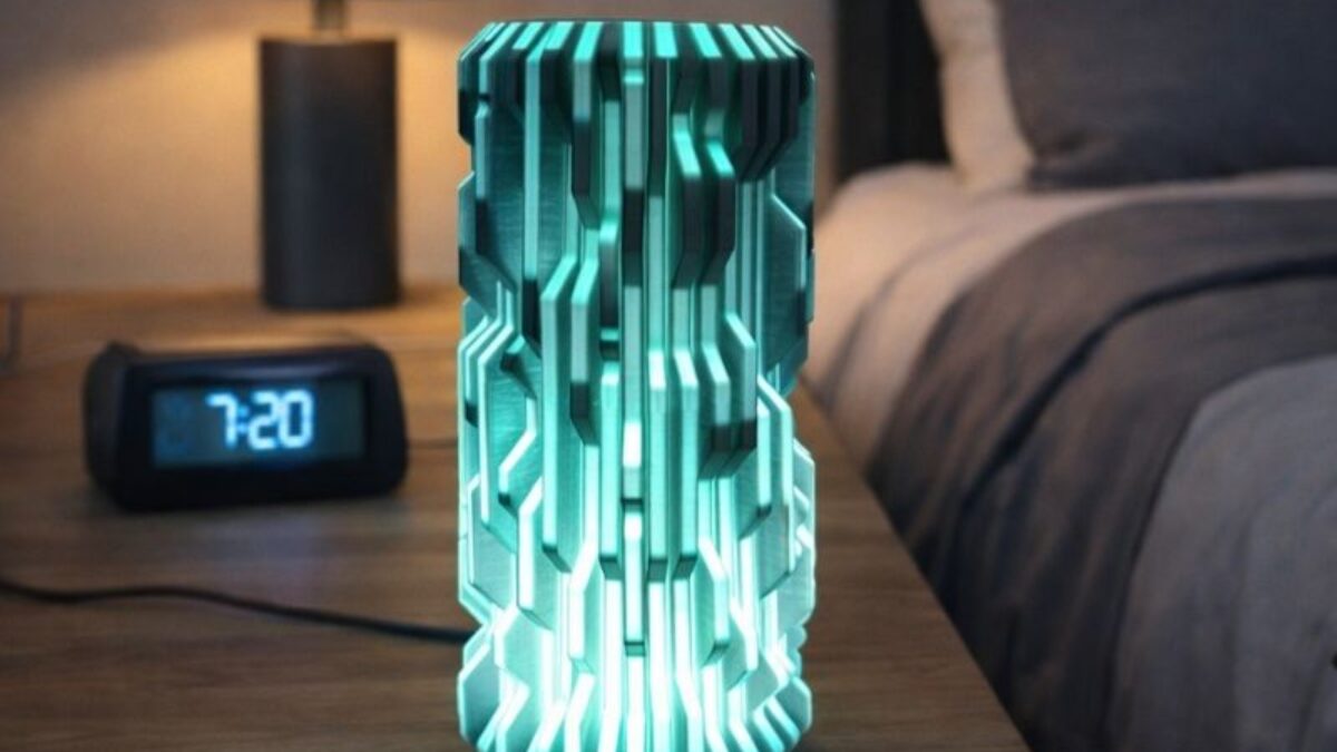 Futuristic Multicolor LED Table Lamp with Remote Control Futuristic Multicolor LED Table Lamp with Remote Control